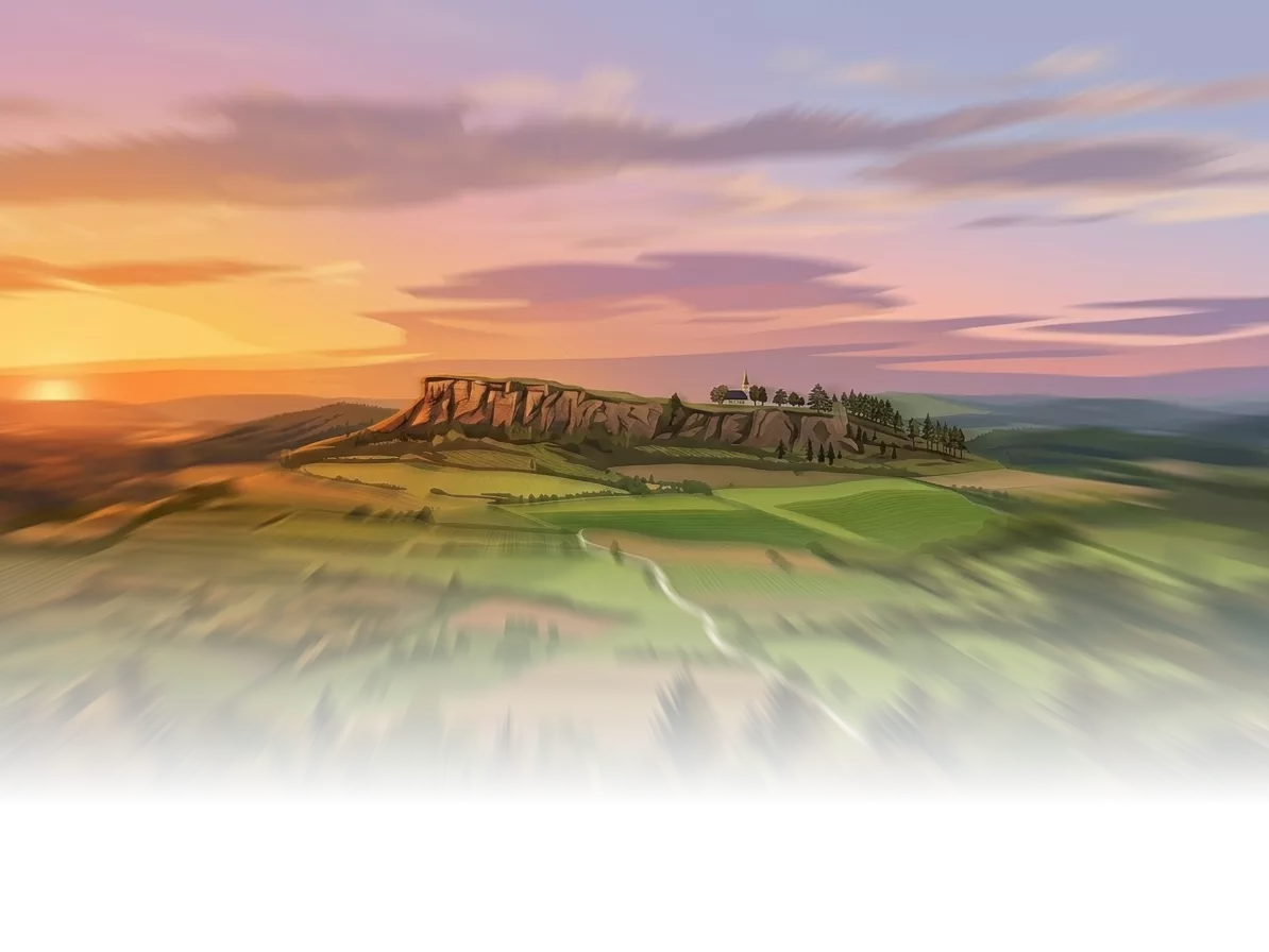 Staffelberg gemalt